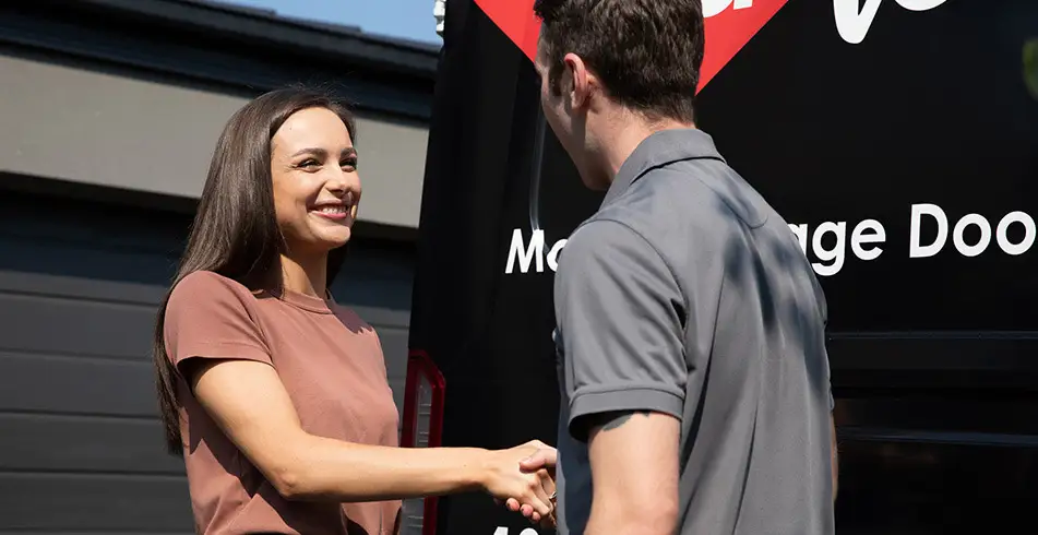 Reliable as Can B&D Smiling Customer greeting a B&D To You Consultant