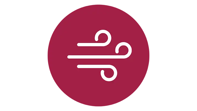Wind Icon Filled
