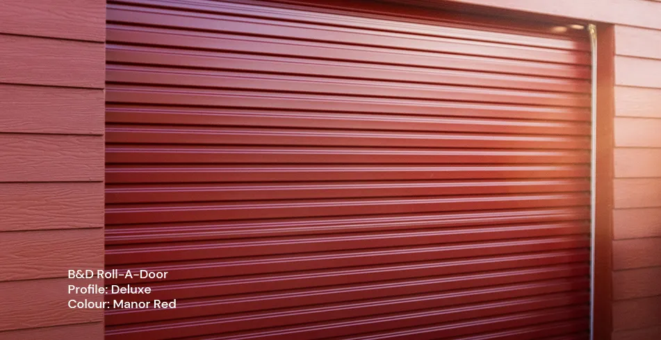 Reliable as Can B&D Roll-A-Door in Manor Red (2)