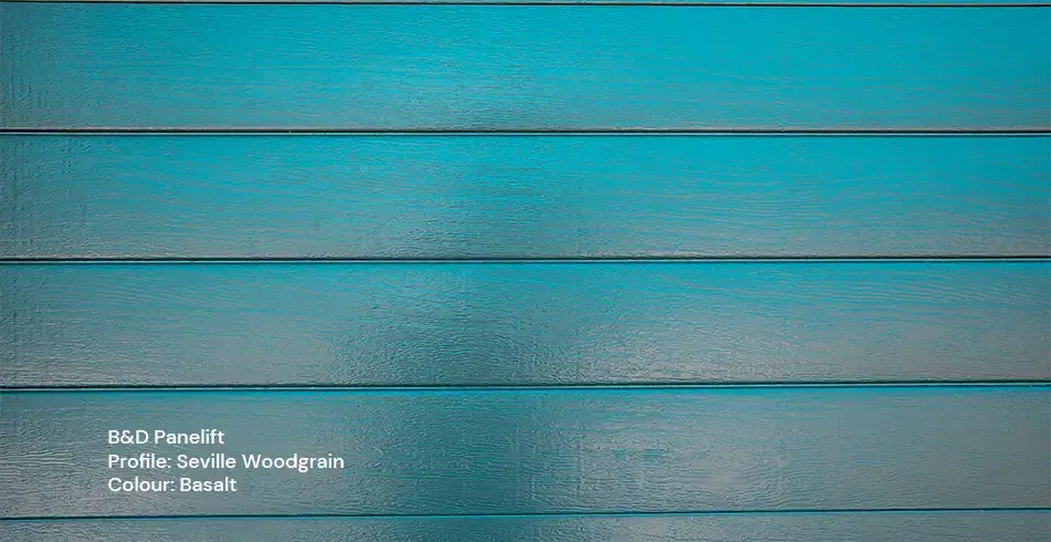 Safe as Can B&D Basalt Seville Panelift Garage Door Panel