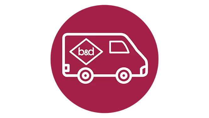 Mobile Showroom Icon Filled