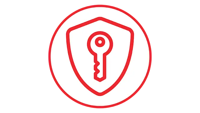 B&D Security Icon Unfilled