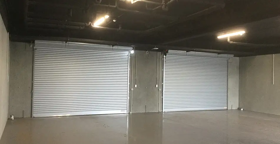 Original as Can B&D The Bend Motorsport Park Roller Doors Interior