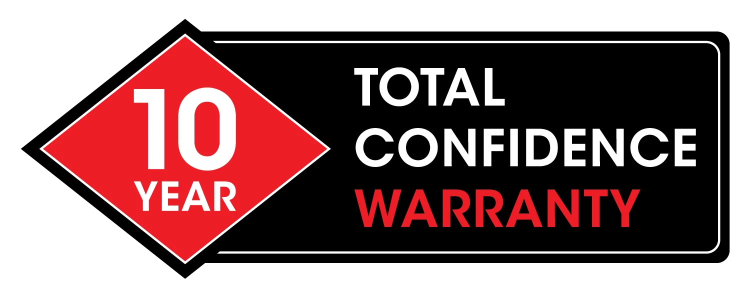10-Year Total Confidence Warranty