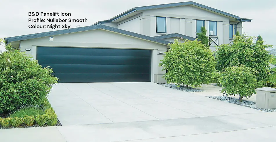 Safe as Can B&D Night Sky Panelift Icon Nullabor Smooth Garage Door