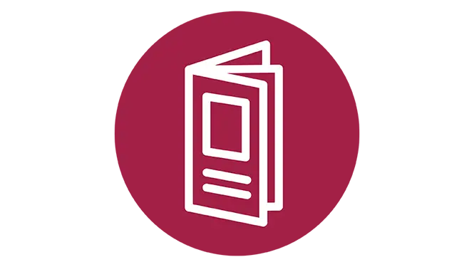 Brochure Icon Filled