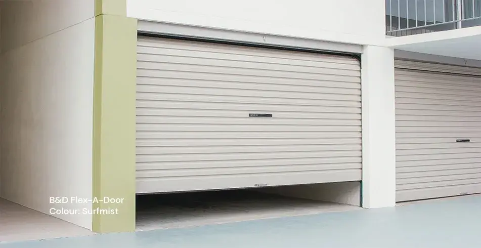 Reliable as Can B&D Flex-A-Door in Surfmist