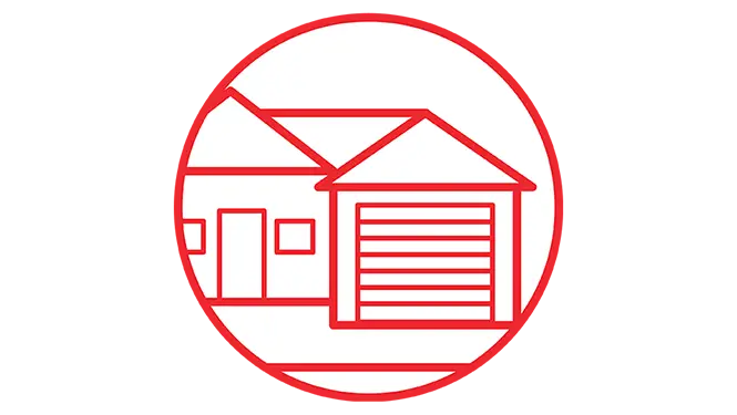 Garage Door Icon Unfilled