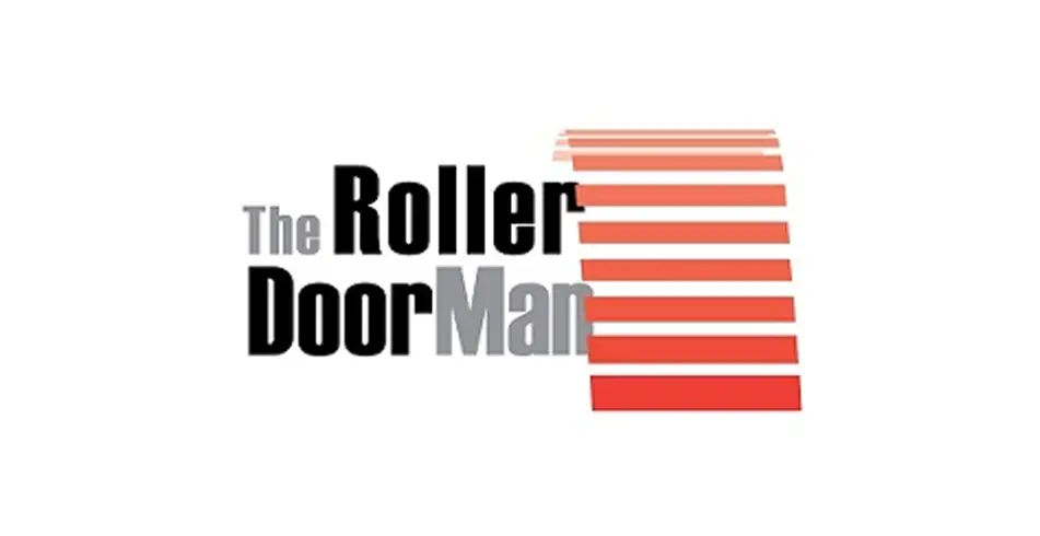 The Roller Door Man Logo