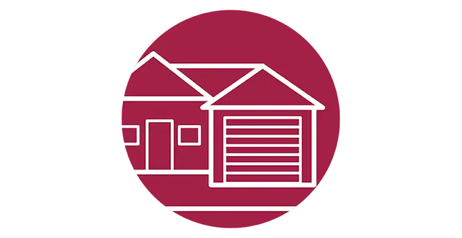 BD Garage Door Filled Icon