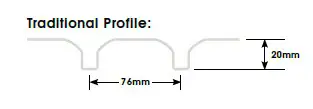 B&D Roll-A-Door Traditional Profile