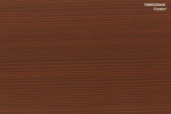 Colorbond Timbagrain Caoba; Original as Can B&D