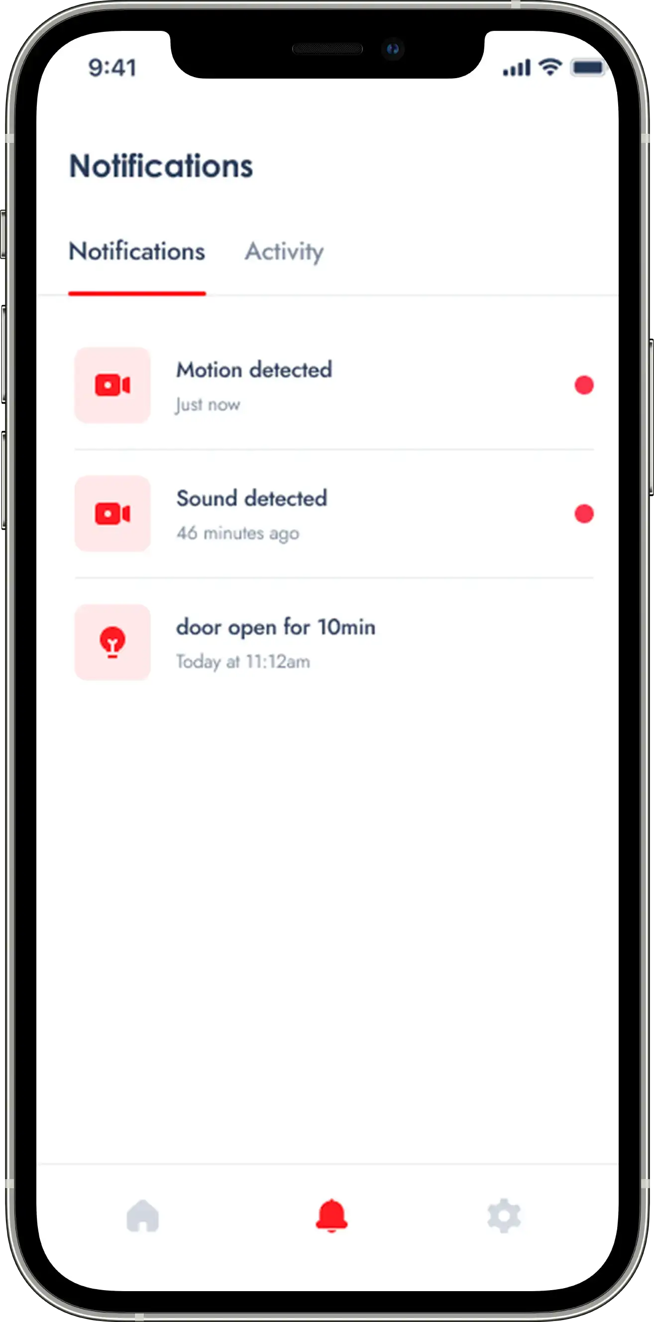 B&D Mobile App UI