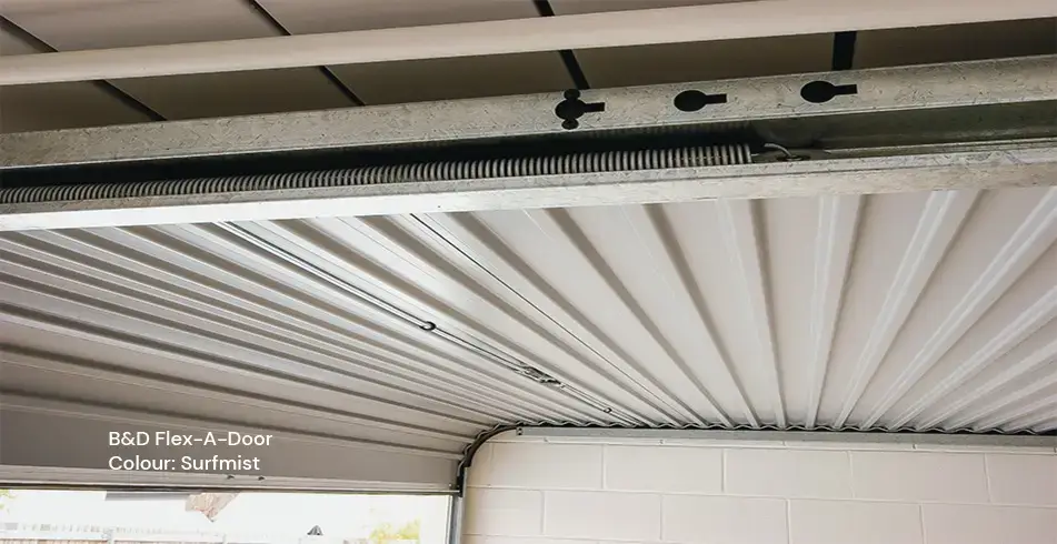 Reliable as Can B&D Interior sideview of Flex-A-Door