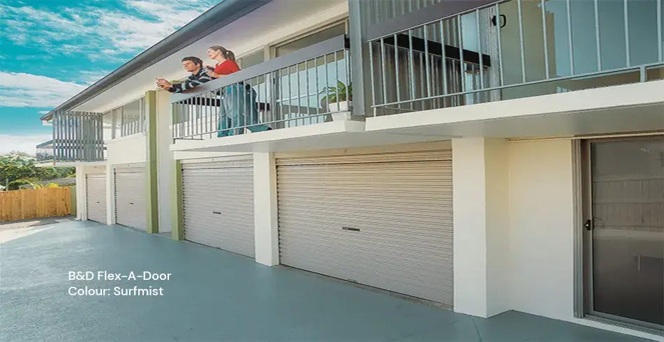 Reliable as Can B&D Couple on apartment balcony