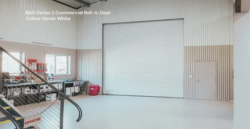 Safe as Can B&D Roll-A-Door Series 2 Inside Industrial Door