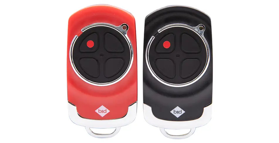Safe as Can B&D Two Branded Garage Door Remotes