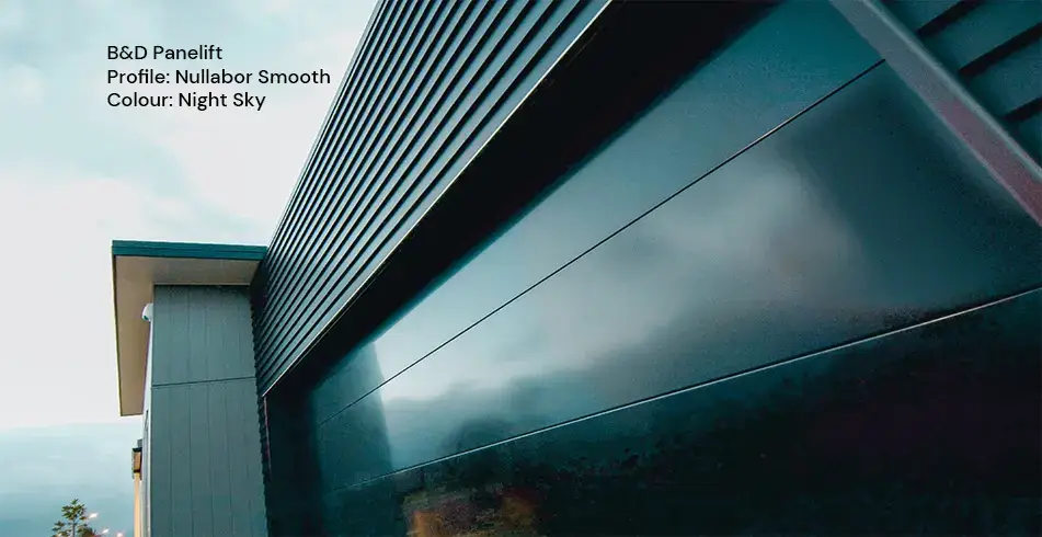 Safe as Can B&D Panelift Garage Door Nullabor Smooth